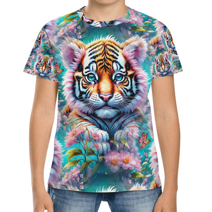 Adorable Tiger - Dreamland Kids T-Shirt