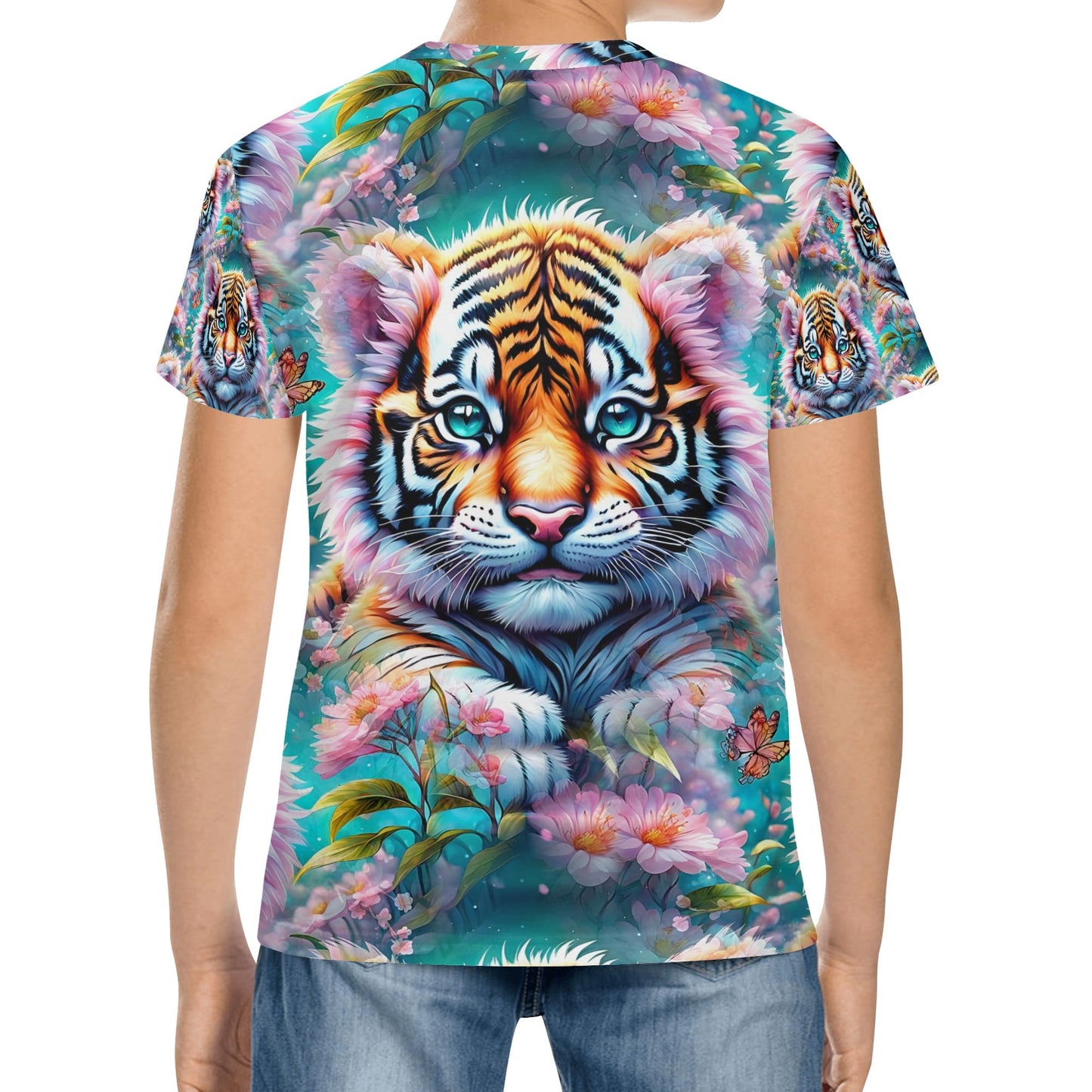 Adorable Tiger - Dreamland Kids T-Shirt