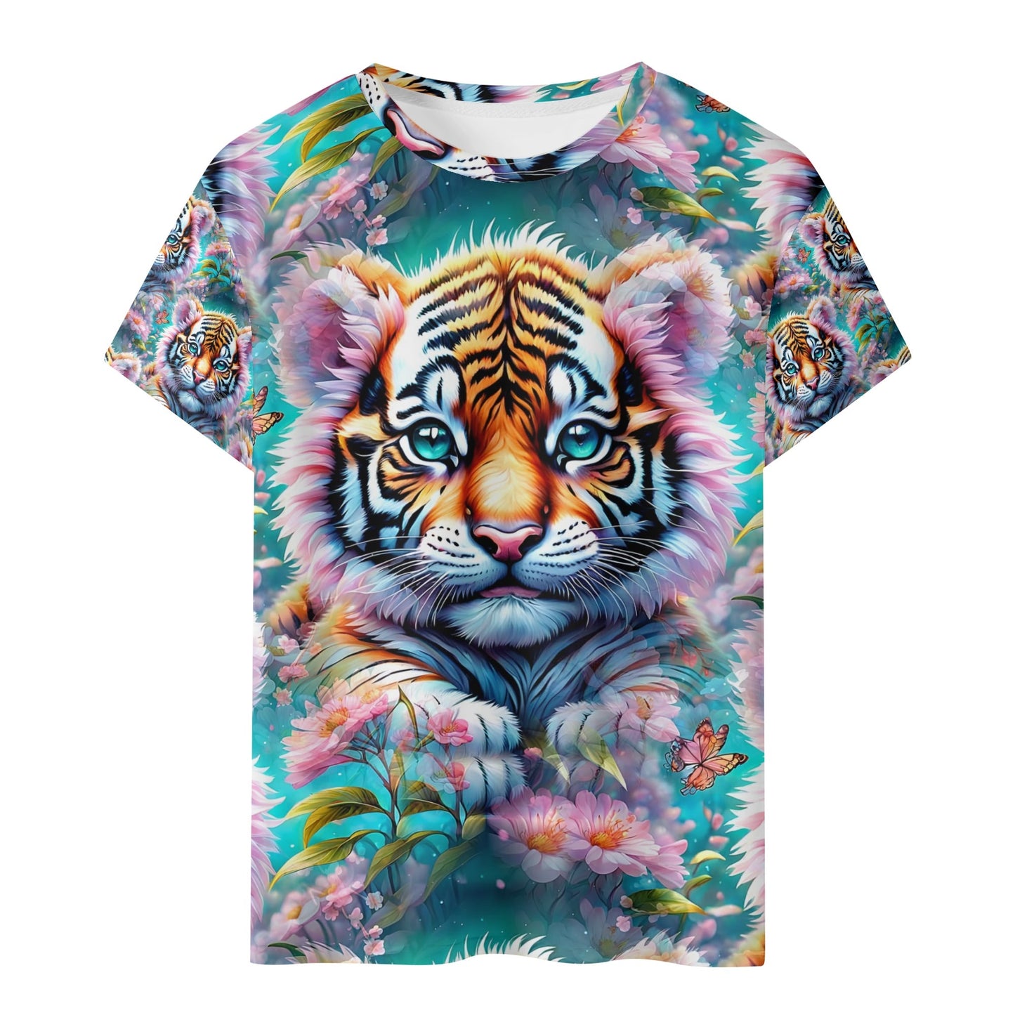 Adorable Tiger - Dreamland Kids T-Shirt