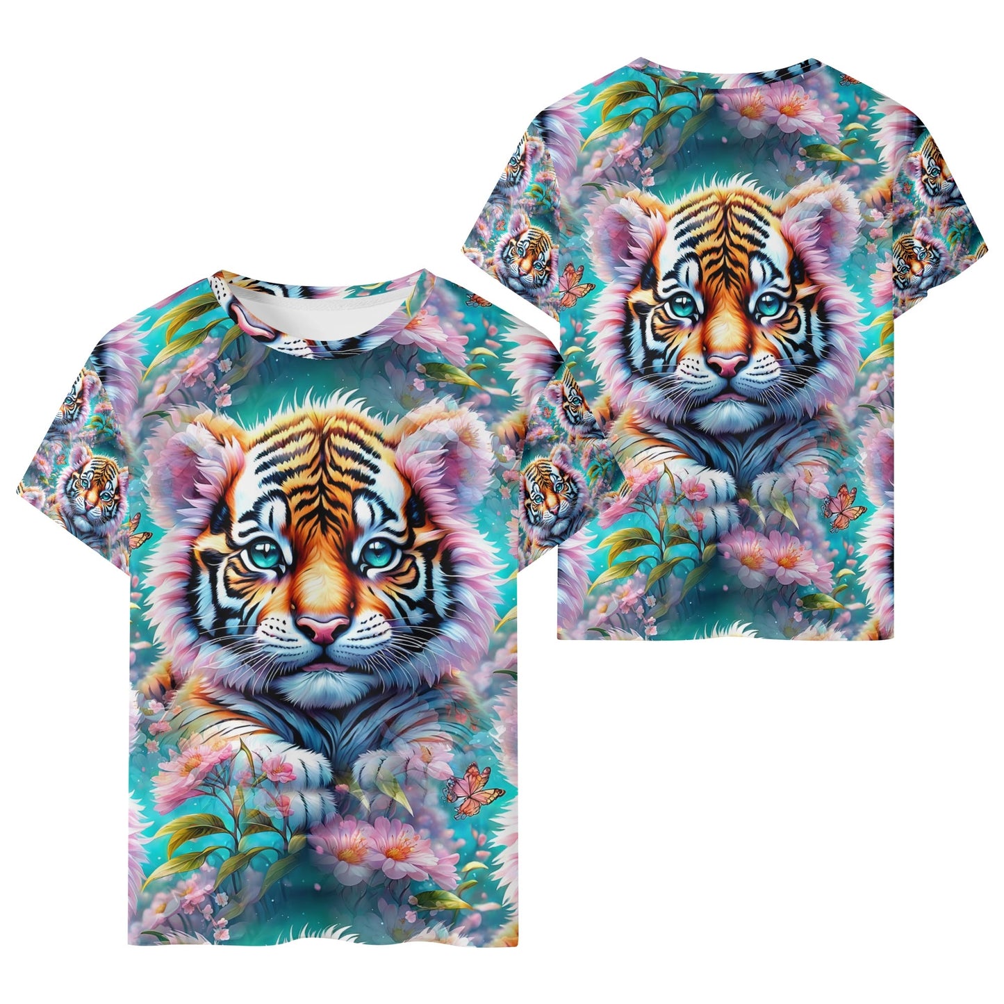 Adorable Tiger - Dreamland Kids T-Shirt