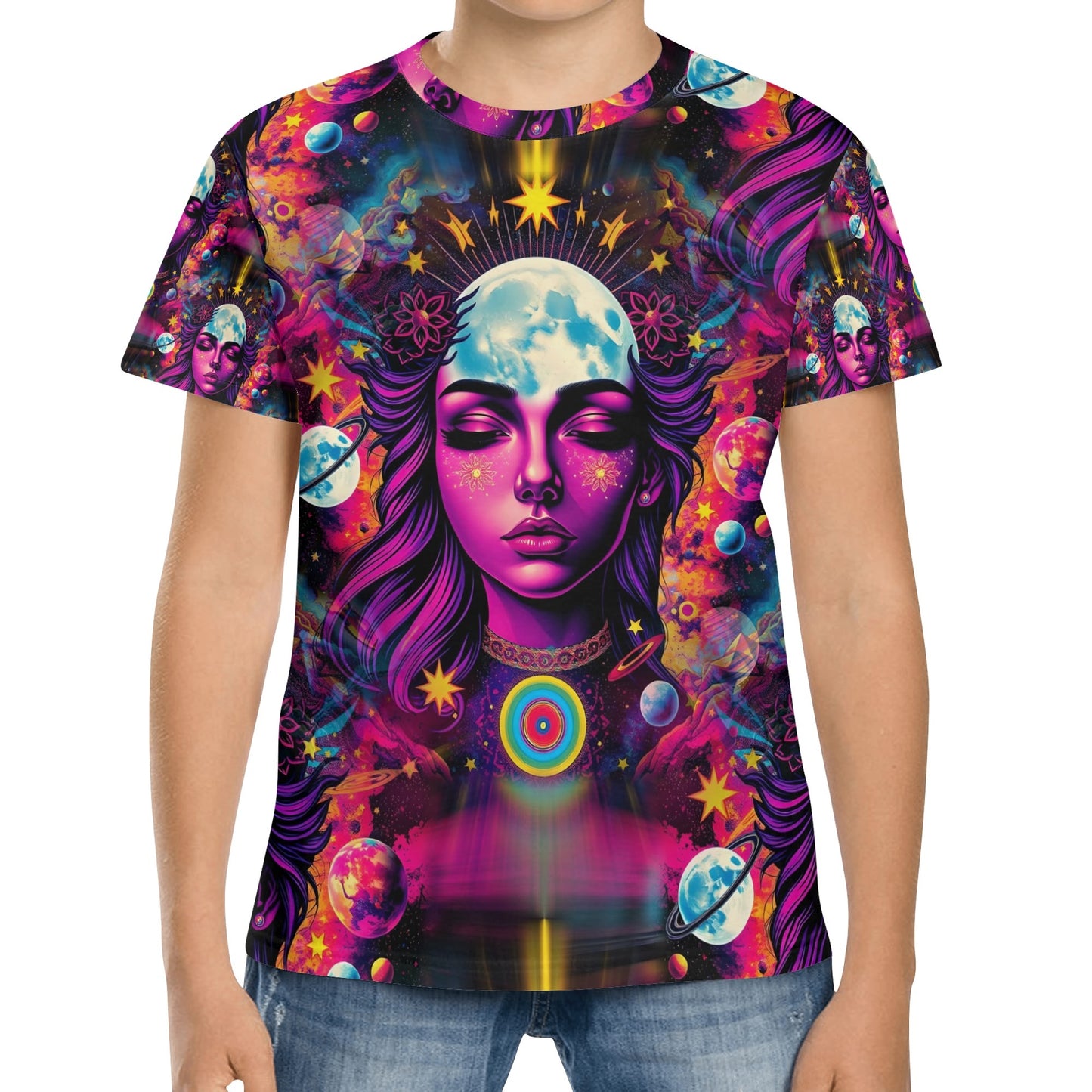 Celestial Chic - Cosmic Dreams Kids T-Shirt