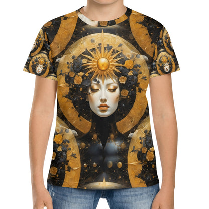 Lunar Eclipse - Mystic Beauty Kids T-Shirt