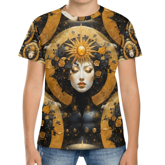 Lunar Eclipse - Mystic Beauty Kids T-Shirt