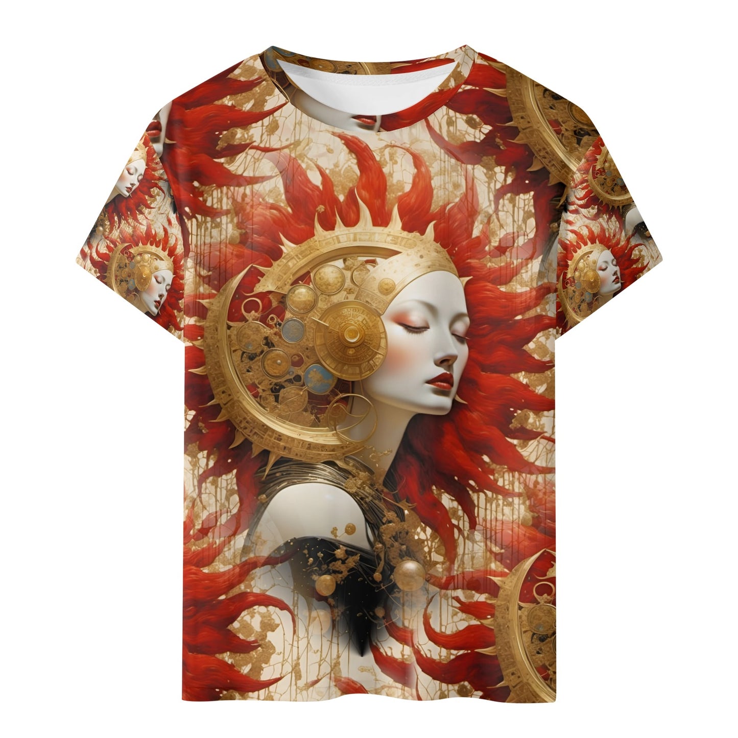 Celestial Rift - Steampunk Fantasy Kids T-Shirt