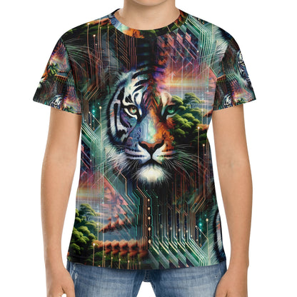 Cybernetic Jungle - Fusion Kids T-Shirt