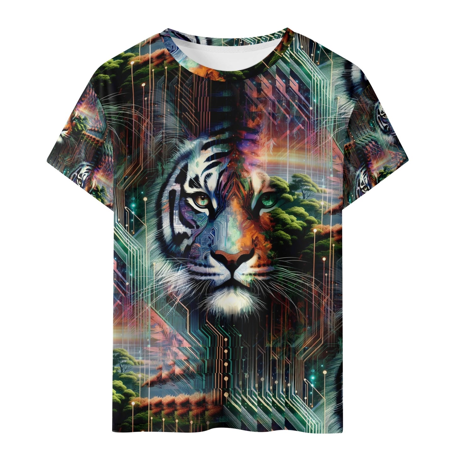 Cybernetic Jungle - Fusion Kids T-Shirt