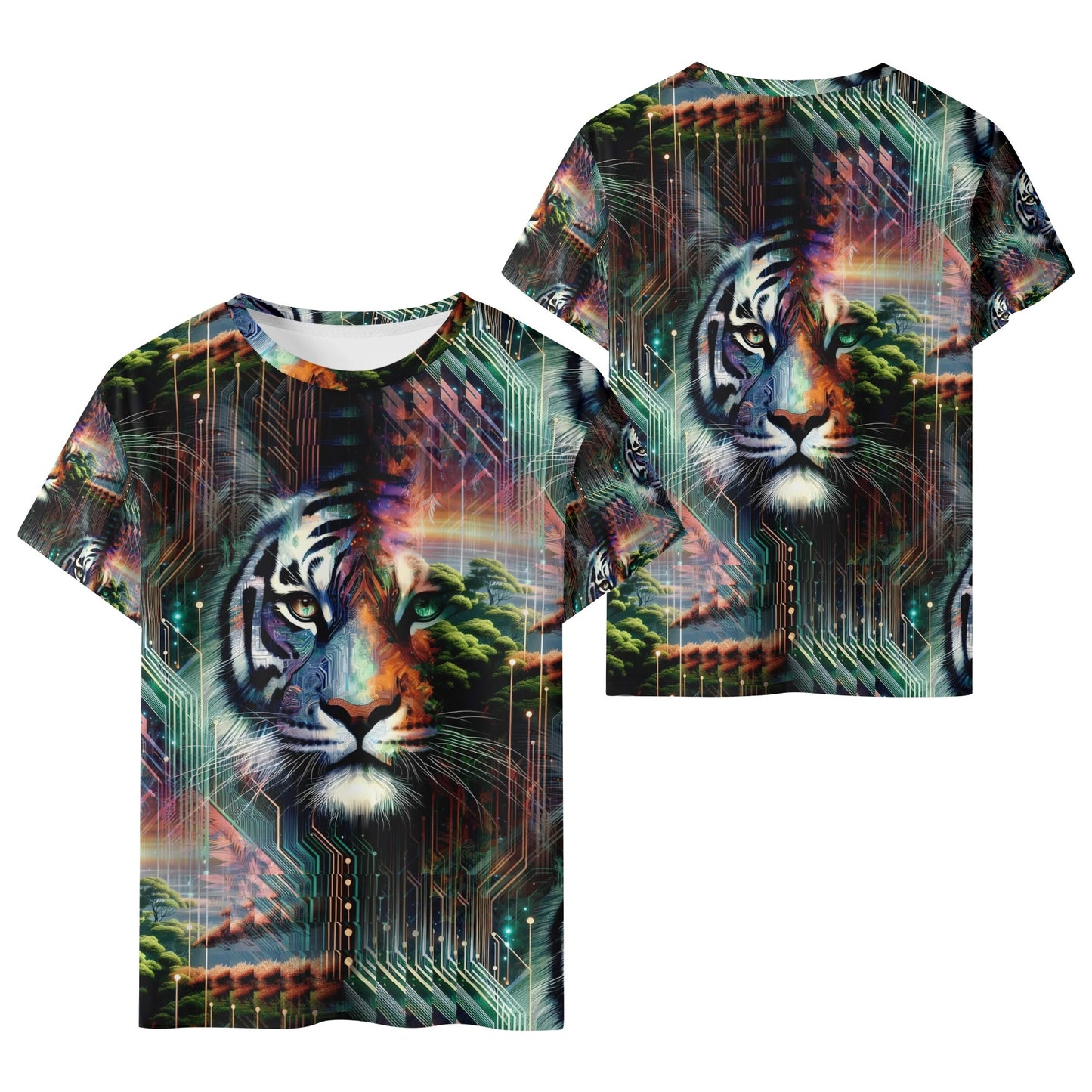 Cybernetic Jungle - Fusion Kids T-Shirt