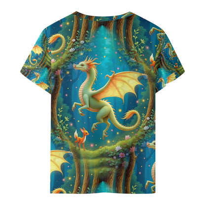 Dragons Daydream - Enchanted Forest Kids T-Shirt