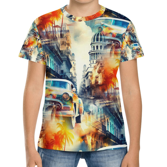 Havana Heat - Vintage Vibes Kids T-Shirt