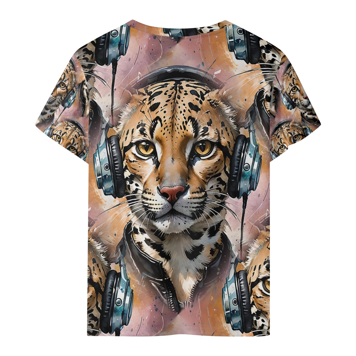 Ocelot Beats - Groovy Cat Kids T-Shirt