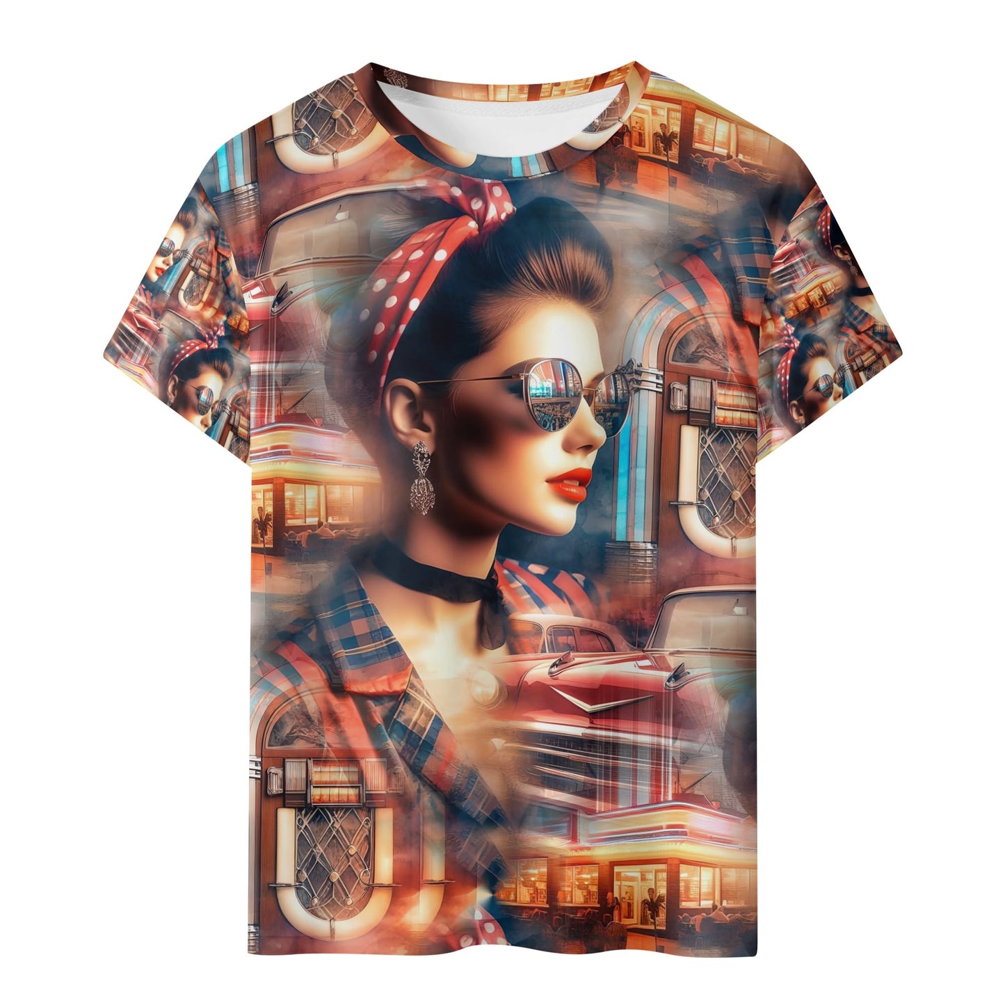 Rockabilly - Retro Diner Kids T-Shirt