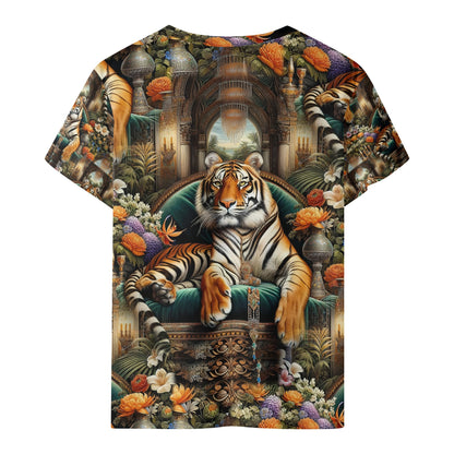 Royal Roar - Regal Tiger Kids T-Shirt