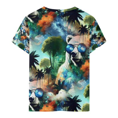 Shades in Paradise - Cosmic Bear Kids T-Shirt