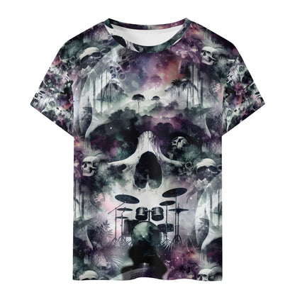 Skull Sessions - Eerie Tapestry Kids T-Shirt