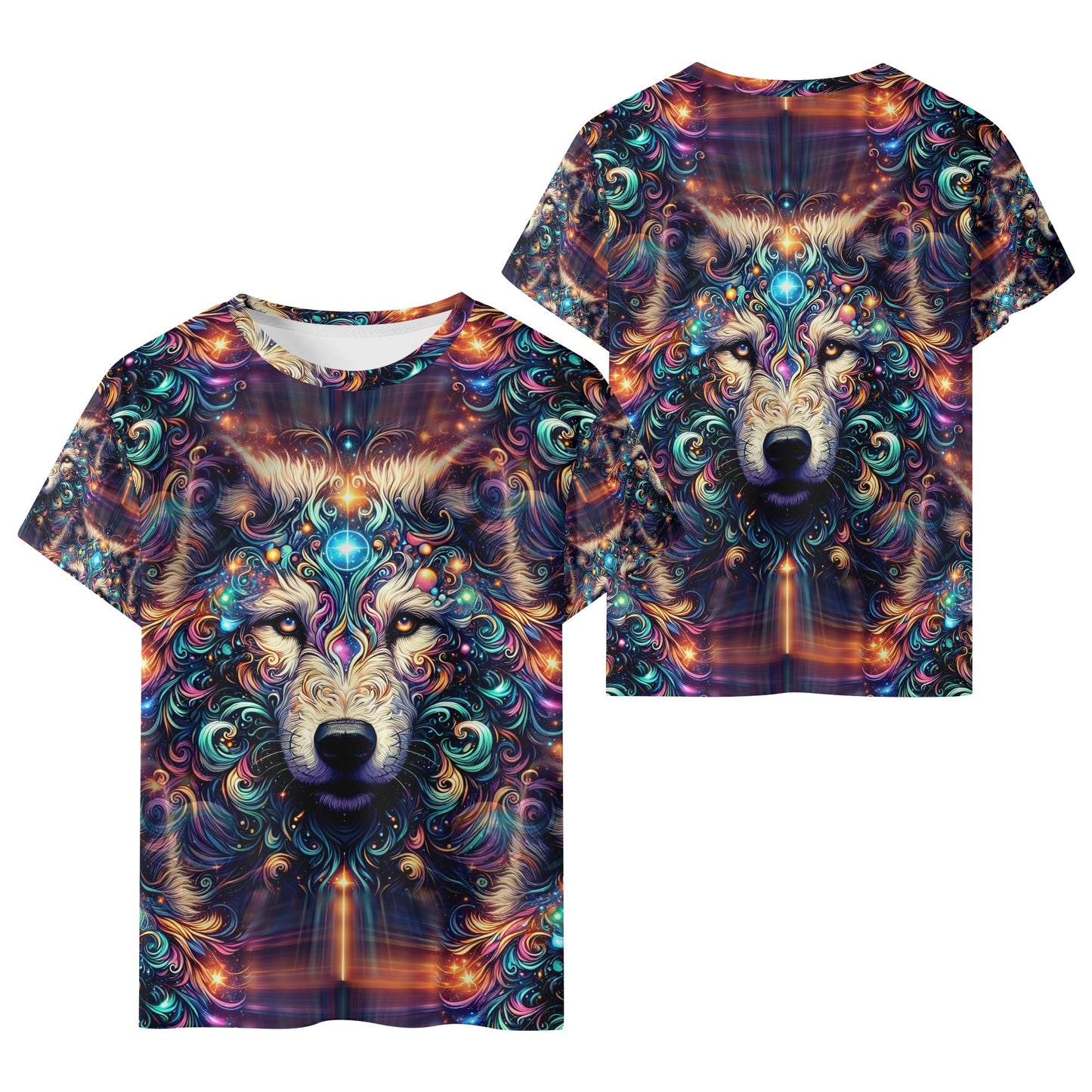 Stardust Wolf - Kids T-Shirt