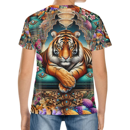 Wild Couture - Regal Tiger - Kids T-Shirt