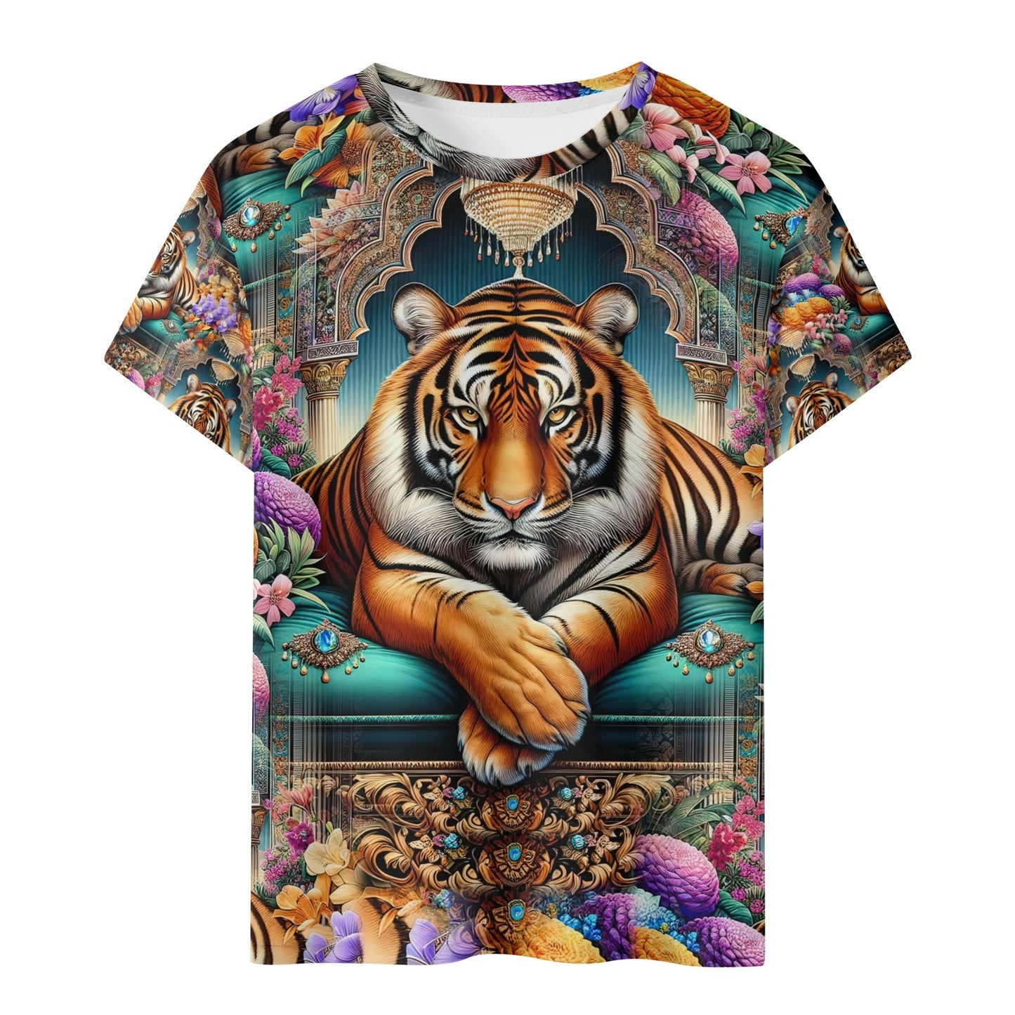 Wild Couture - Regal Tiger - Kids T-Shirt