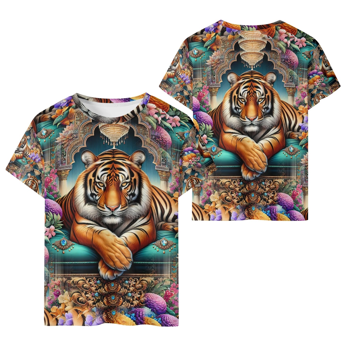 Wild Couture - Regal Tiger - Kids T-Shirt