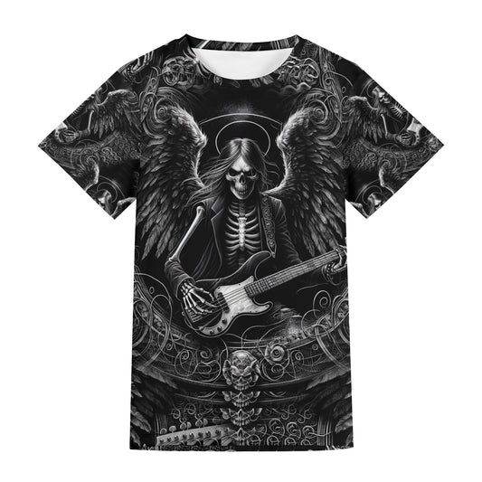 Bass Angel - Unisex Gothic Guitarist T-Shirt