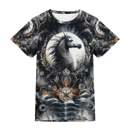 Celestial Charger - Mystic Horse T-Shirt