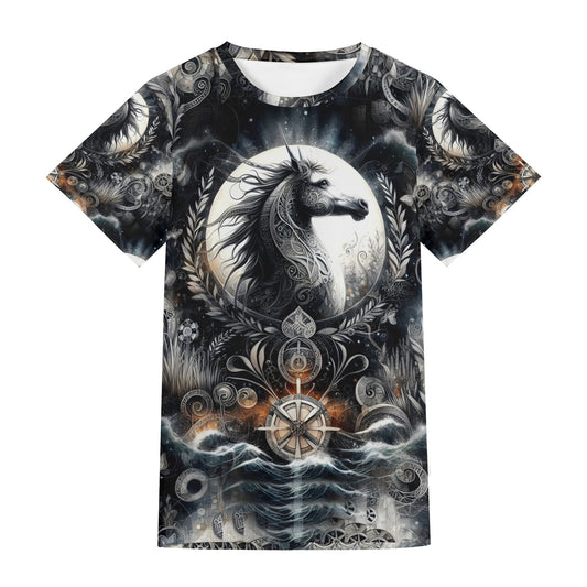 Celestial Charger - Mystic Horse T-Shirt