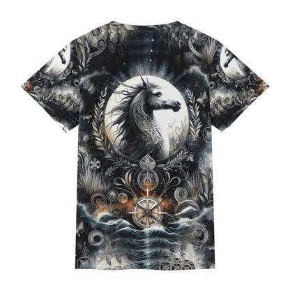 Celestial Charger - Mystic Horse T-Shirt