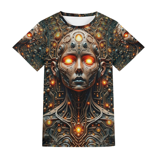 Circuit Soul - Unisex T-Shirt - A Futuristic Fusion