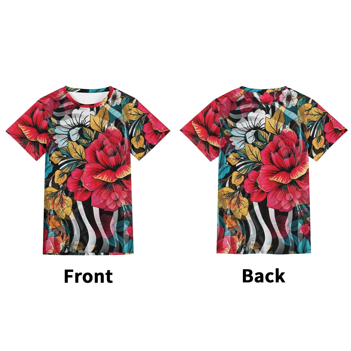 Floral Frenzy - Unisex T-Shirt - A Blooming Delight