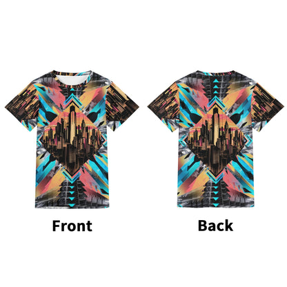 Neon Nights - Unisex T-Shirt - A Futuristic Vibe