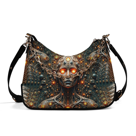 Circuit Soul - Shoulder Bag - A Futuristic Fusion