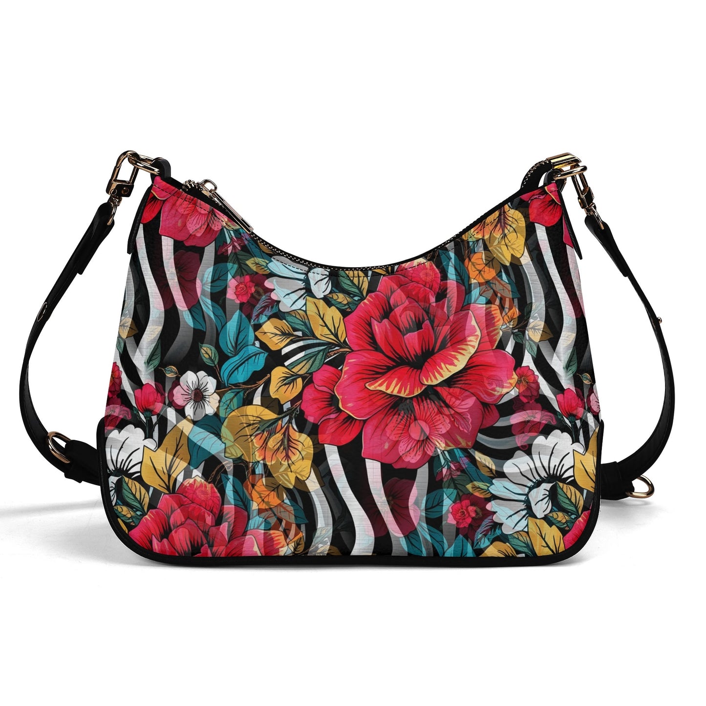 Floral Frenzy - Shoulder Bag - A Blooming Delight