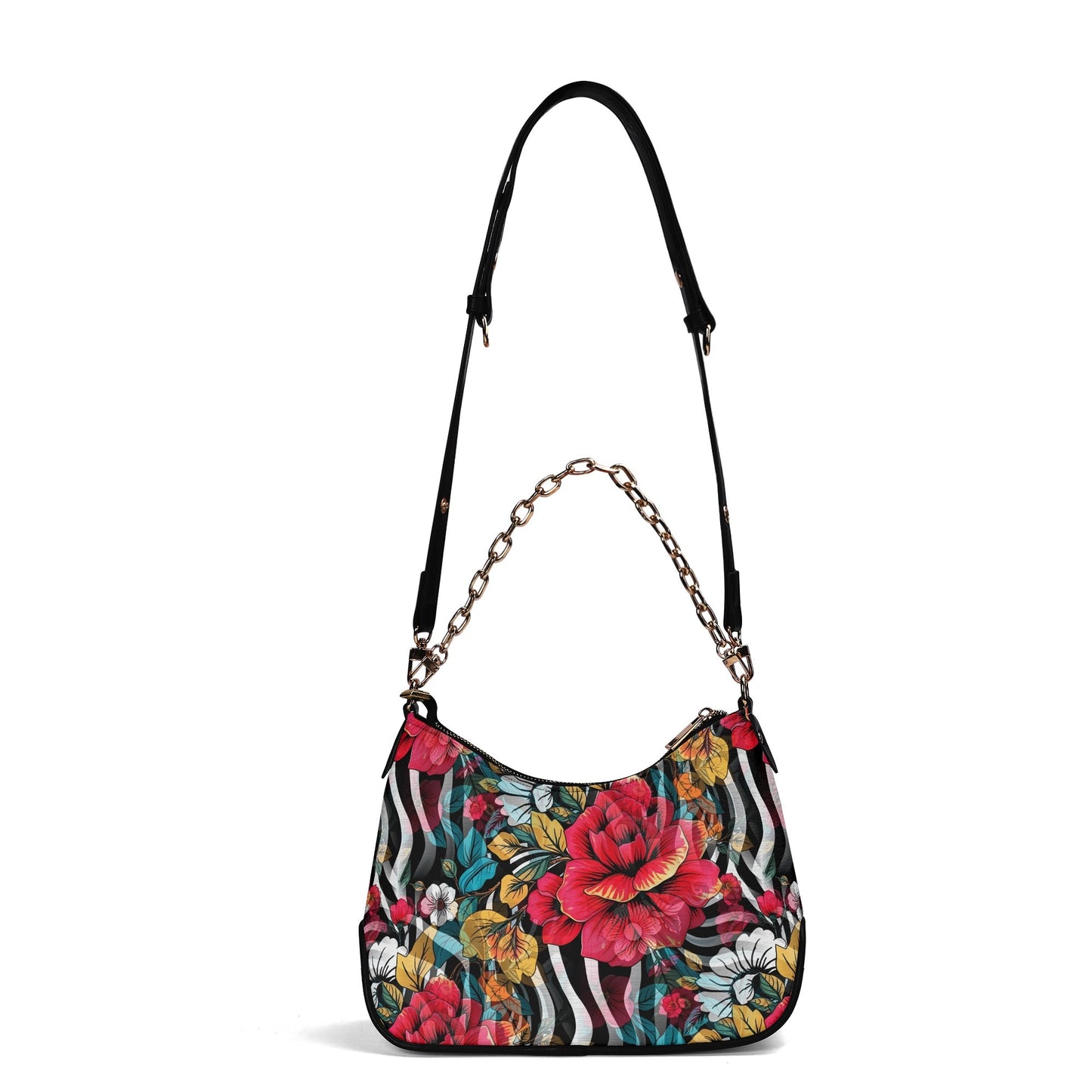 Floral Frenzy - Shoulder Bag - A Blooming Delight