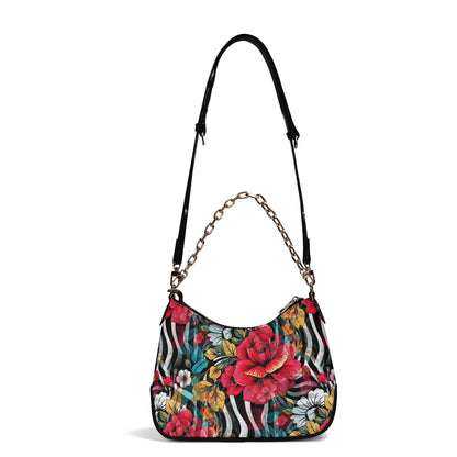 Floral Frenzy - Shoulder Bag - A Blooming Delight