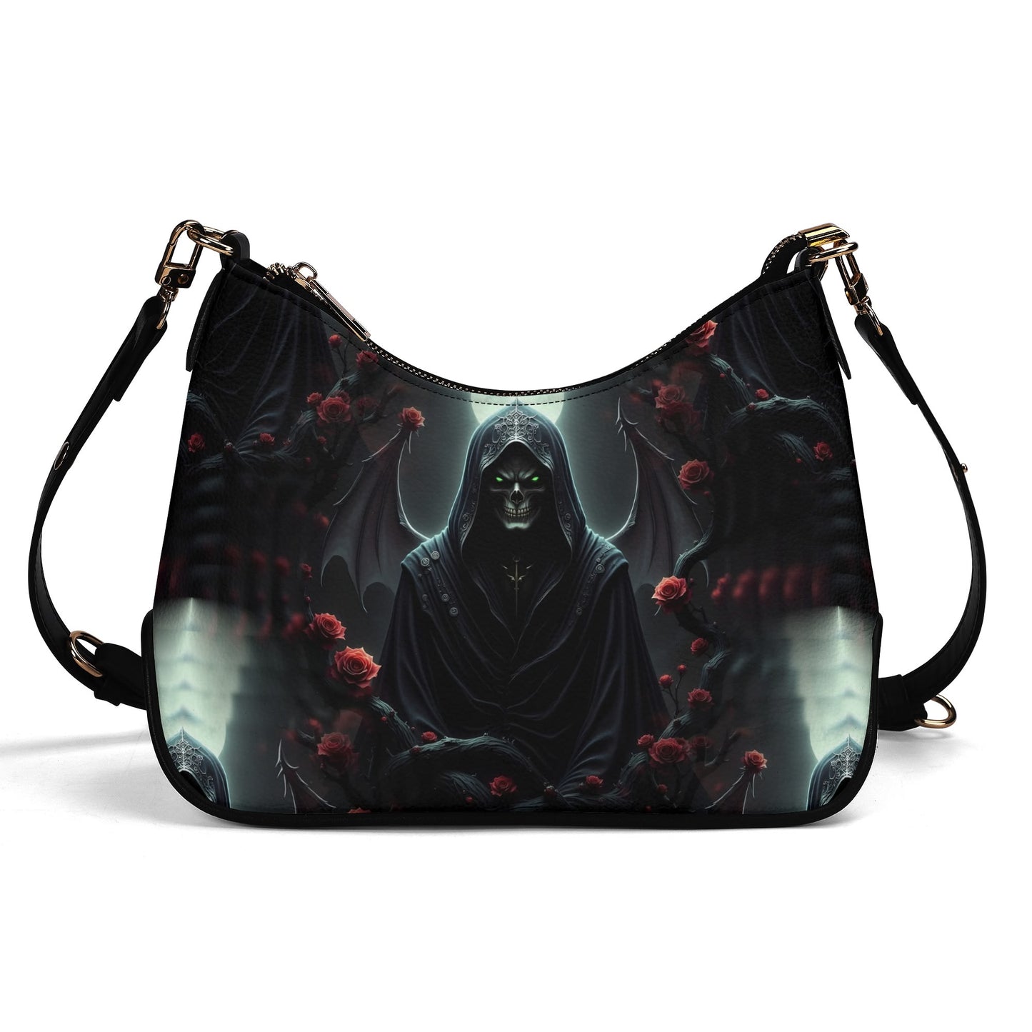 Midnights Omen - Shoulder Bag - A Dark and Mysterious Design