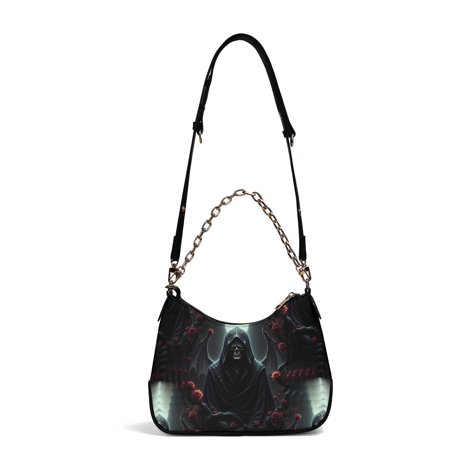 Midnights Omen - Shoulder Bag - A Dark and Mysterious Design