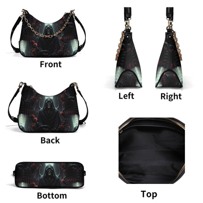 Midnights Omen - Shoulder Bag - A Dark and Mysterious Design