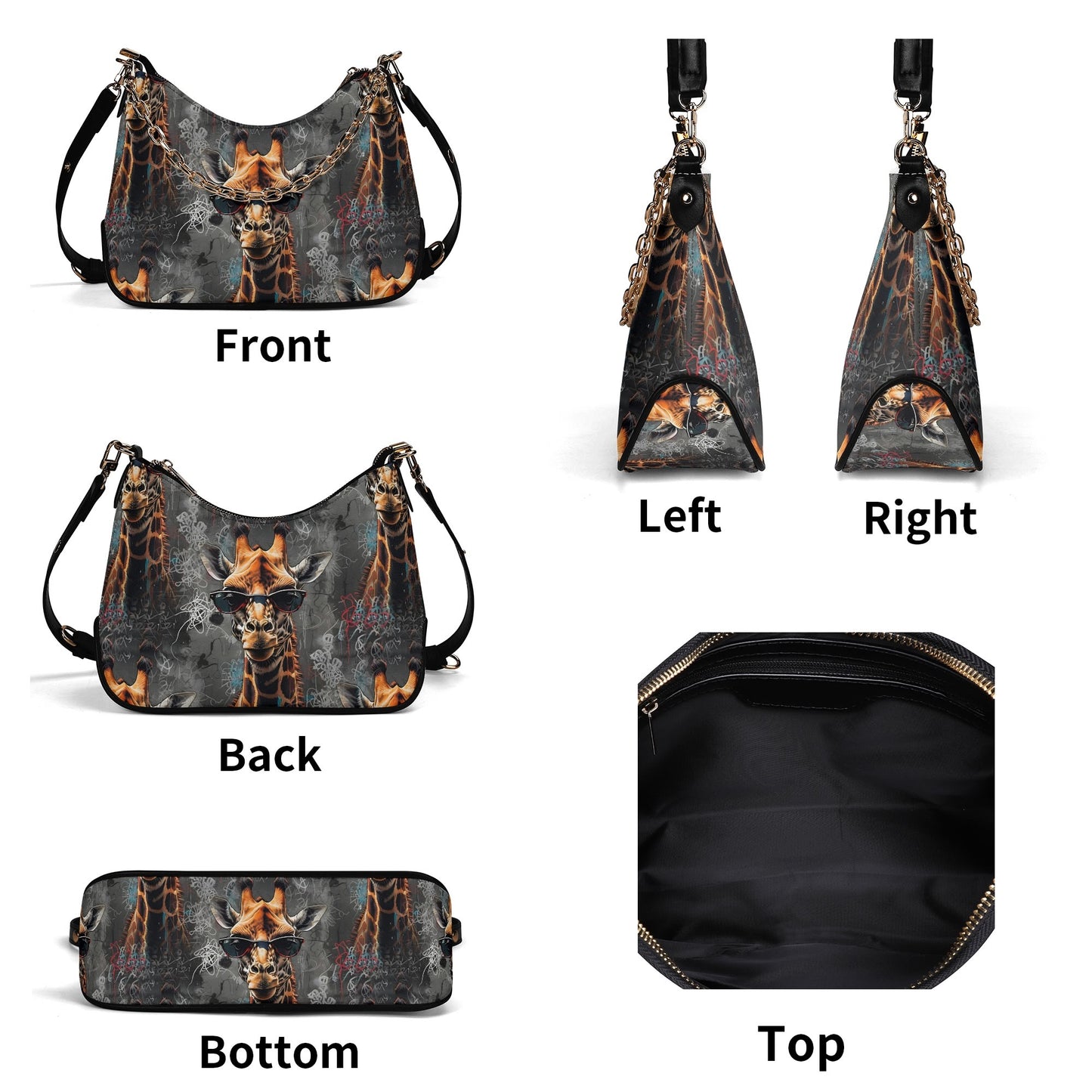 Streetwise Safari - Shoulder Bag - A Wild Urban Adventure