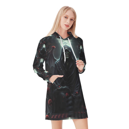 Midnights Omen - Hoodie Dress - A Dark Fantasy