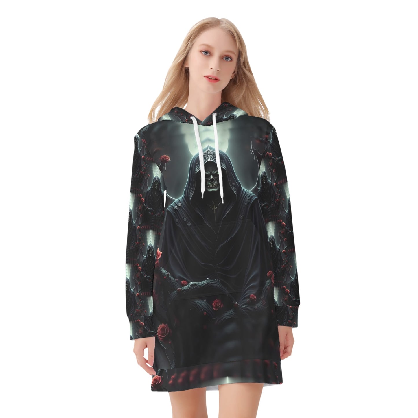 Midnights Omen - Hoodie Dress - A Dark Fantasy