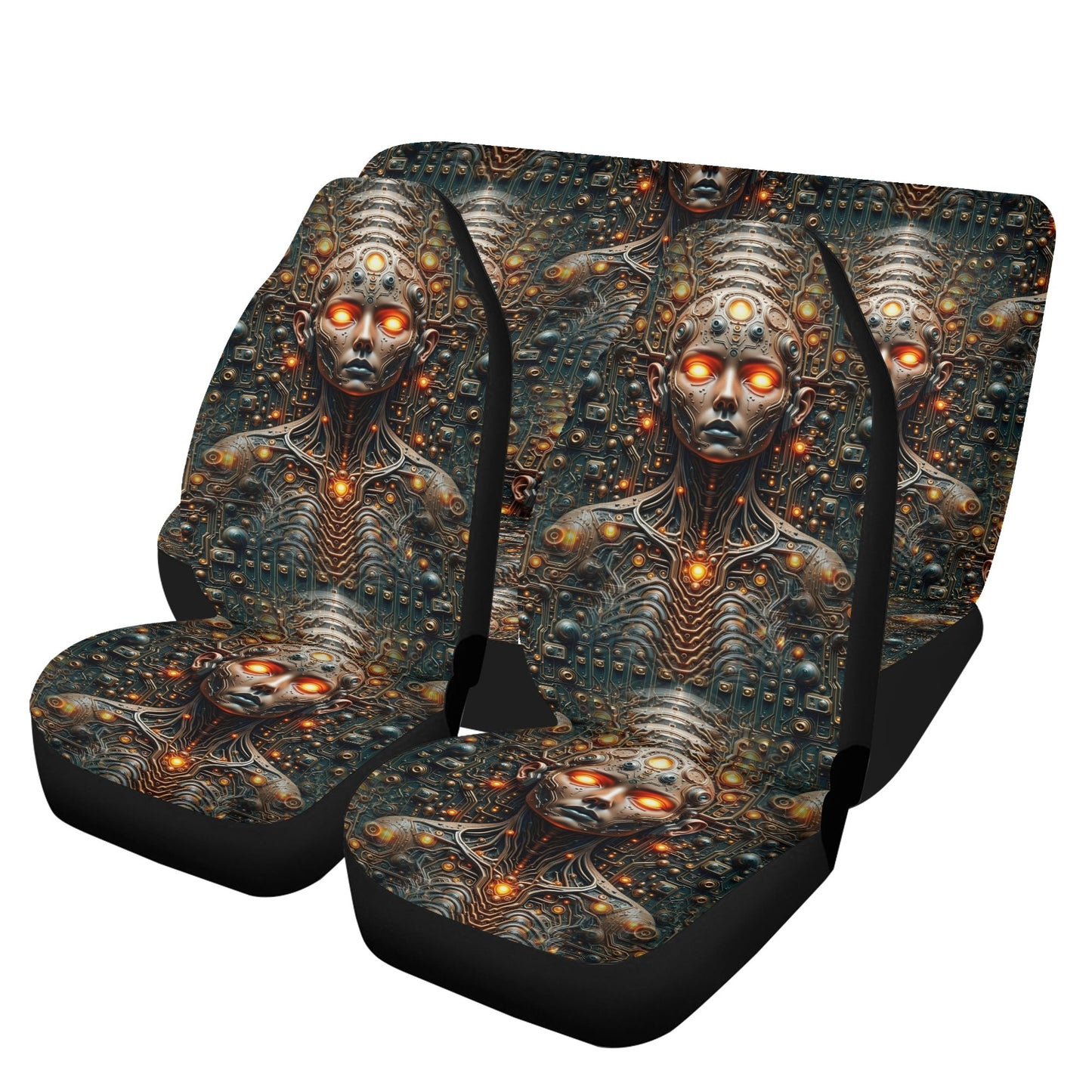 Circuit Soul - Car Seat Covers - A Futuristic Fusion