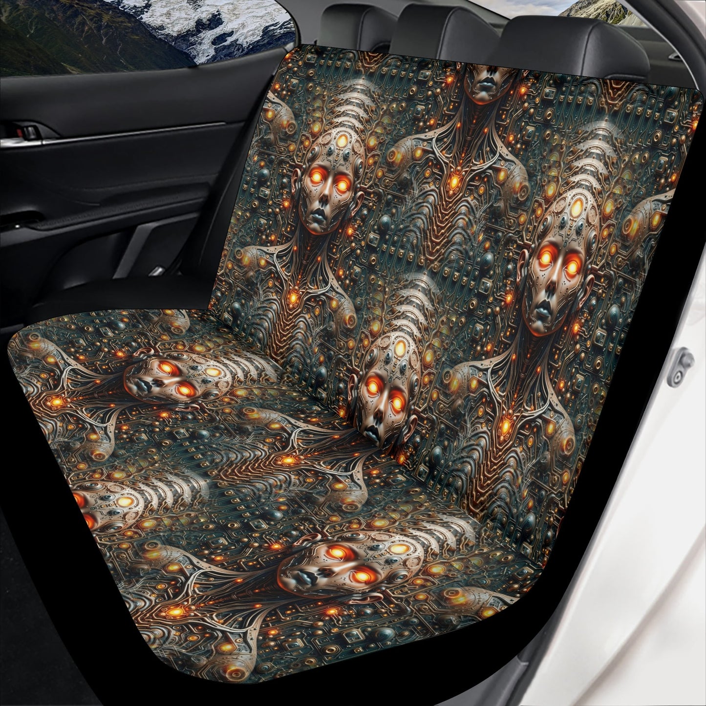 Circuit Soul - Car Seat Covers - A Futuristic Fusion