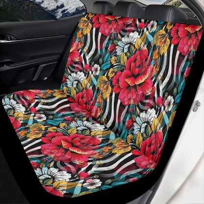 Floral Frenzy - Car Seat Covers - A Vibrant Tapestry