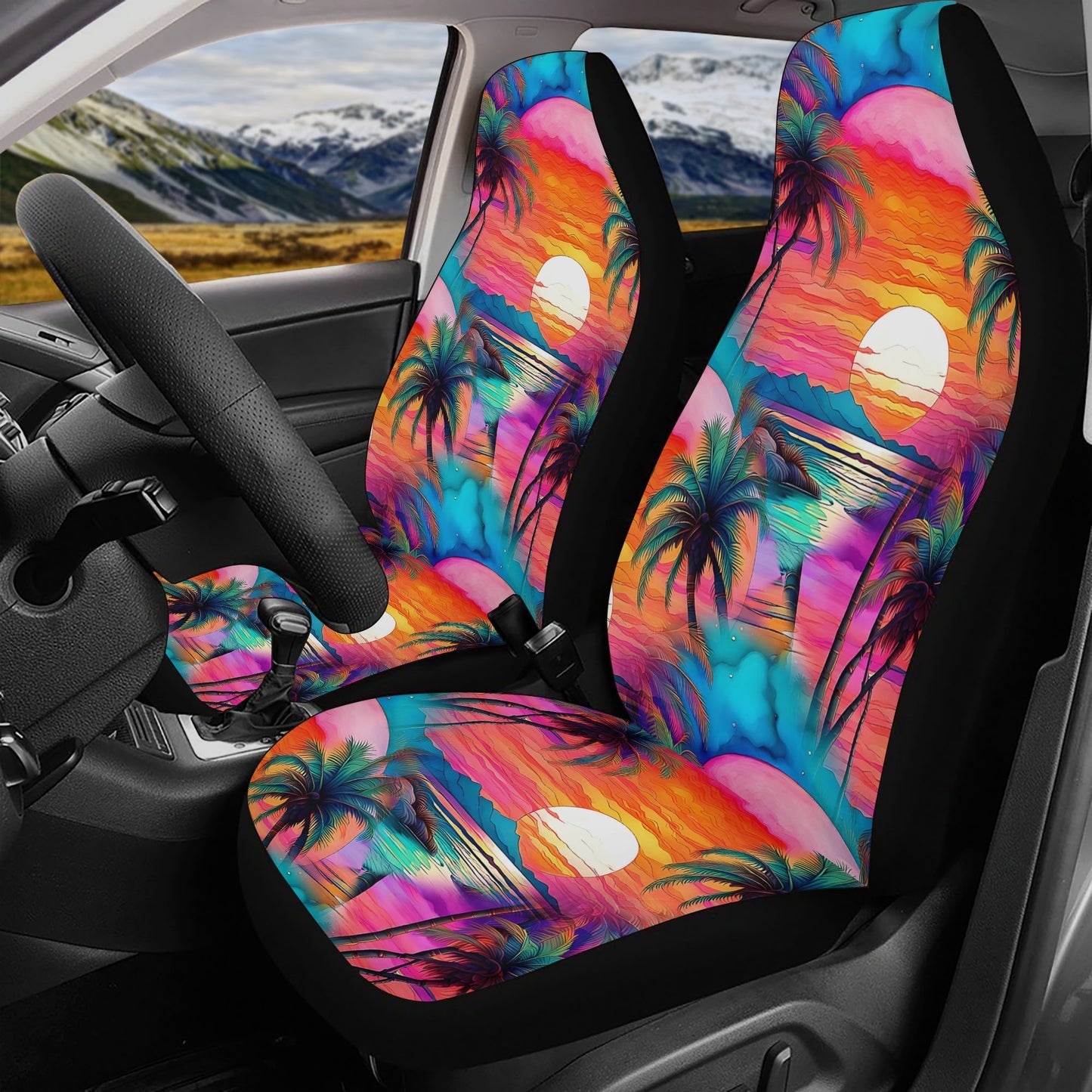 Oceans Kiss - Car Seat Covers - A Tropical Escape