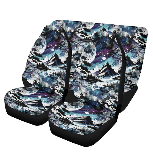 Silent Night - Car Seat Covers - A Serene Escape