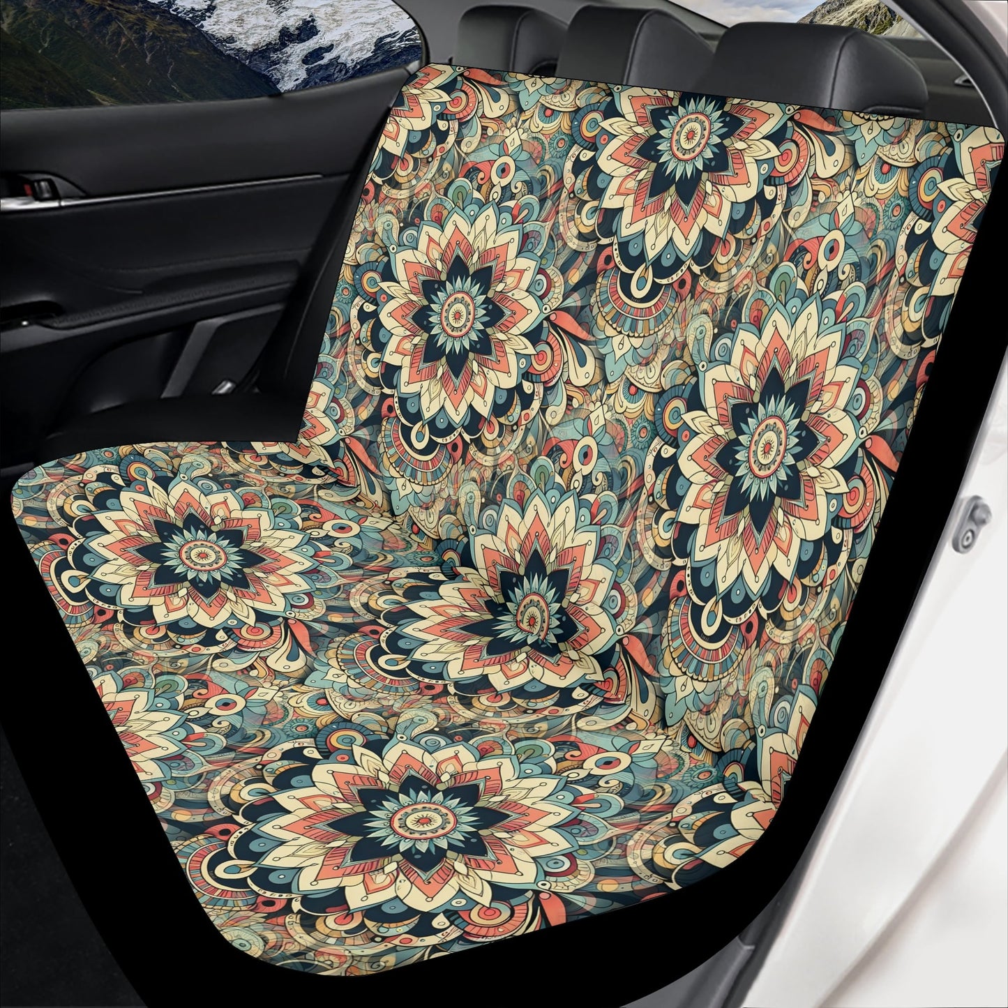 Visual Feast - Car Seat Covers - A Kaleidoscope of Color