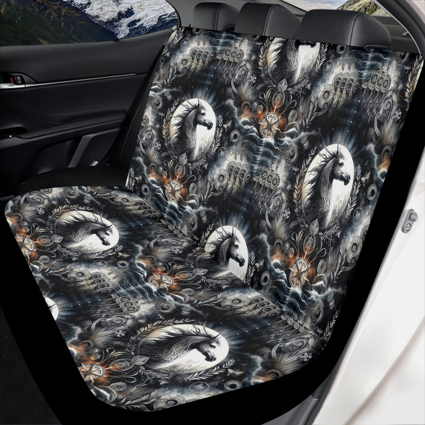 Celestial Charger - Car Seat Covers - A Mythical Fusion