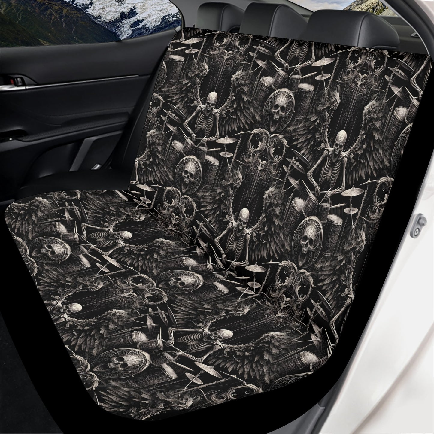 Dark Drumming - Car Seat Covers - A Rockin Ride