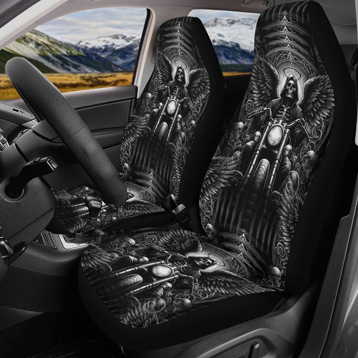 Death on Wheels - Car Seat Covers - A Dark Ride