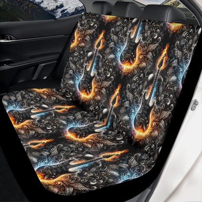 Guitar Galaxy - Car Seat Covers - A Cosmic Jam