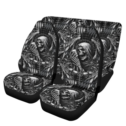 Shadowy Singer - Car Seat Covers - A Haunting Harmony